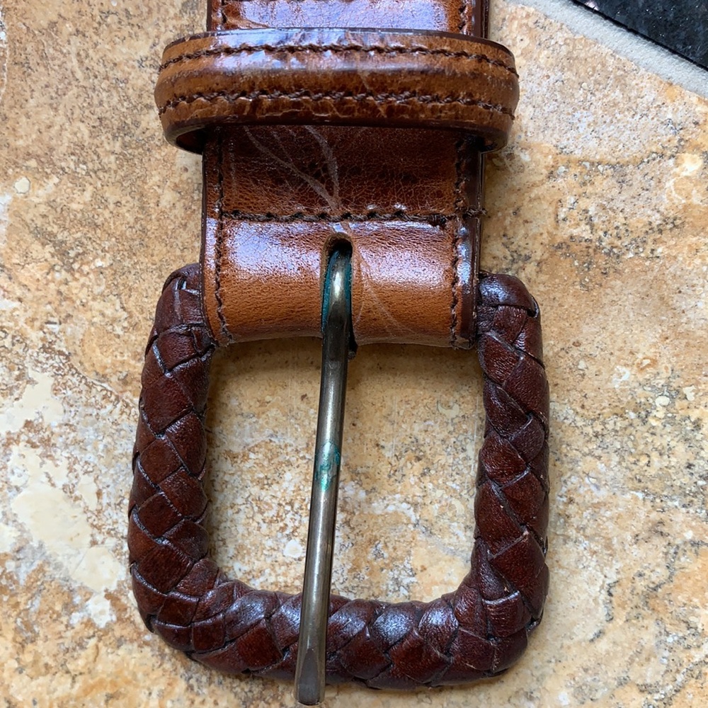 Zele All leather belt/full grain cowhide lining